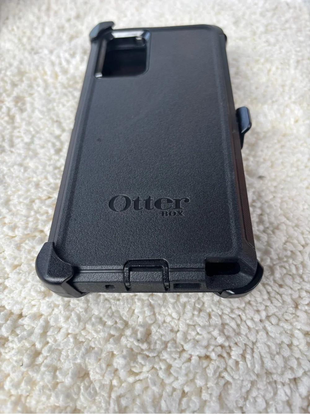 Samsung Galaxy note 20 ultra Black phone case and clip ✅✅🔥🔥